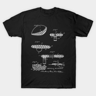 Foot Cushion Vintage Patent Hand Drawing T-Shirt